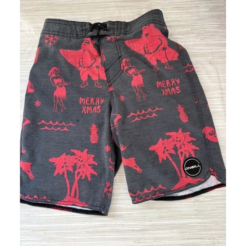 O'NEILL KIDS 7 merry Xmas swim trunks